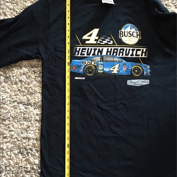 New 🖤💙 Kevin Harvick 4 NASCAR long sleeve t-shirt size L - Picture 7 of 11